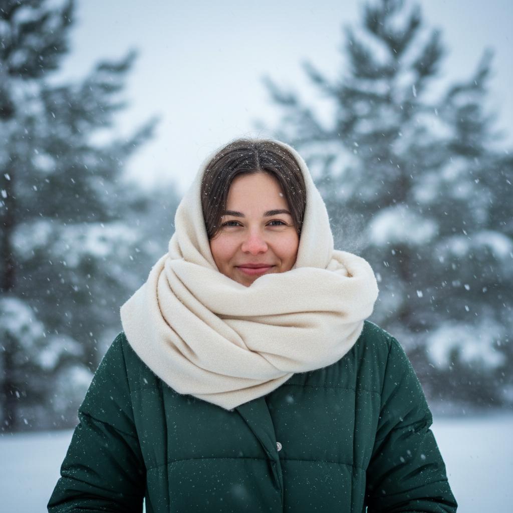 Cozy Winter Portrait